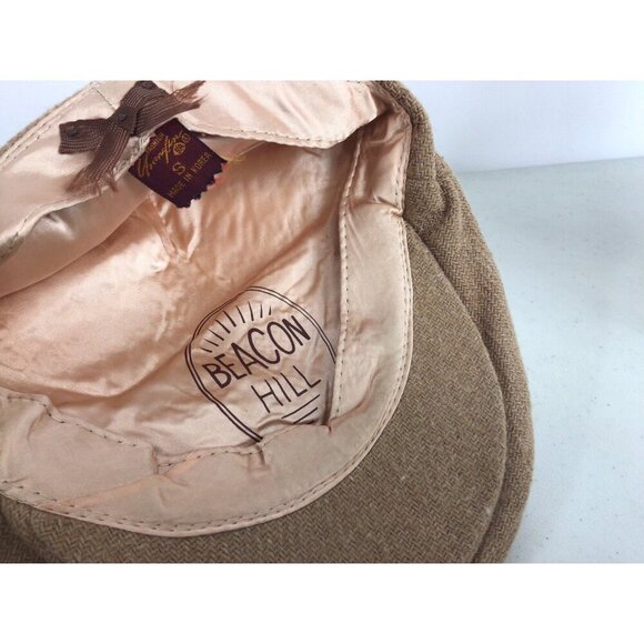 Beacon Hill Wool Newsboy Hat Cap Mens Small - Picture 3 of 5